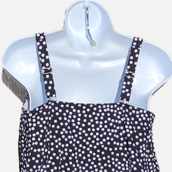 Lands End Women’s Tankini Bathing Suit Swimsuit Size Petite Medium (8P) - Picture 5 of 11